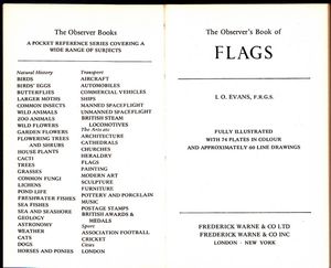 The Observer's Book of Flags  No 29