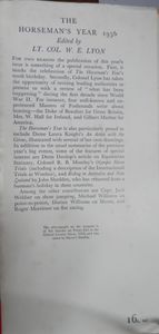 The Horseman's Year 1956