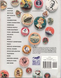 Price Guide To Collectible Pin-Back Buttons, 1896-1986