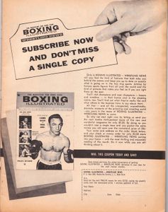 Boxing  Illustrated  & Wrestling News #1 November 1958