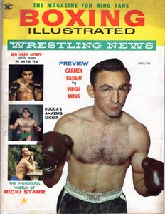 Boxing  Illustrated  & Wrestling News #1 November 1958
