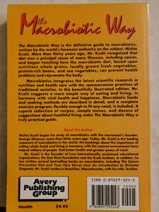 The Macrobiotic Way:The Complete Diet & Exercise Book