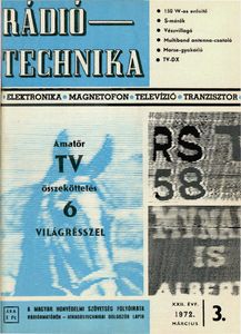 Rádiótechnika 1972/3