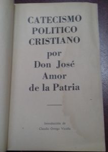 Catecismo Político cristiano