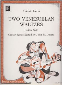 Two Venezuelan Waltzes. Guitar Solo