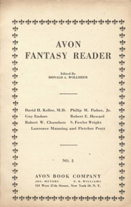 Avon Fantasy Reader No. 2