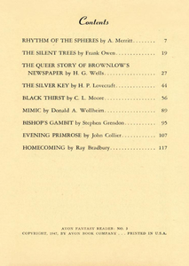 Avon Fantasy Reader No. 3