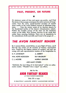 Avon Fantasy Reader No. 3