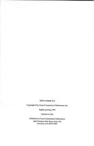 The Westminster Confession of Faith