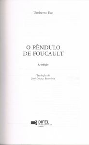 O Pêndulo De Foucault