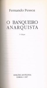 O Banqueiro Anarquista