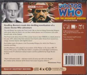Doctor Who and the Doomsday Weapon