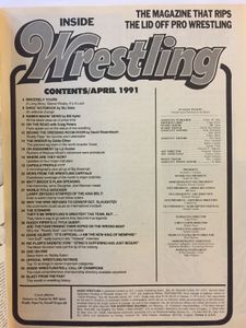 Inside Wrestling April 1991
