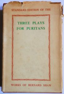 Three Plays for Puritans