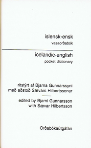 Ensk Vasaorðabók