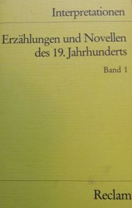 Erzählungen und Novellen des 19. Jahrhunderts Band 1