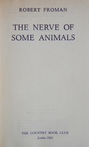 The Nerve Of Some Animals