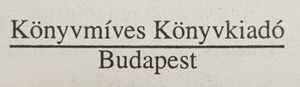 Könyvmíves Könyvkiadó