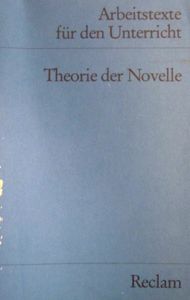 Theorie der Novelle