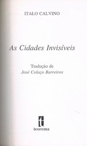 As Cidades Invisíveis