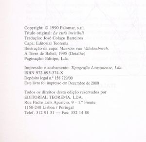 As Cidades Invisíveis