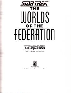 Star Trek - The Worlds Of The Federation