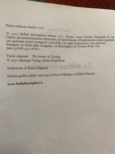 La Scienza In Cucina