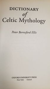 Dictionary of Celtic Mythology 