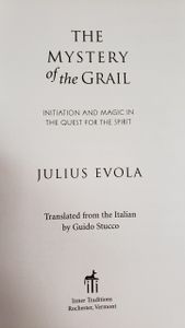 The Mystery of the Grail: Initiation and Magic in the Quest for the Spirit