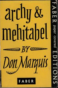 Archy and Mehitabel