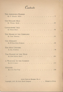 Avon Fantasy Reader No. 4