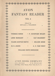 Avon Fantasy Reader No. 4
