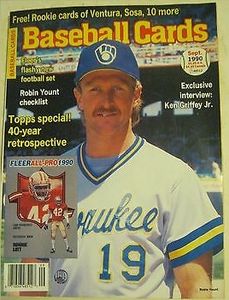 Baseball Cards September 1990
