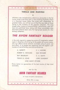 Avon Fantasy Reader No. 7