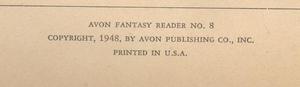Avon Fantasy Reader No. 8