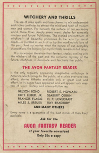 Avon Fantasy Reader No. 11