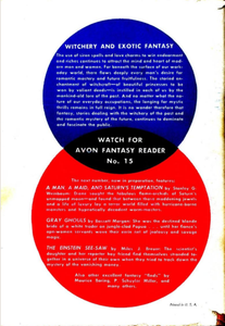 Avon Fantasy Reader No. 14