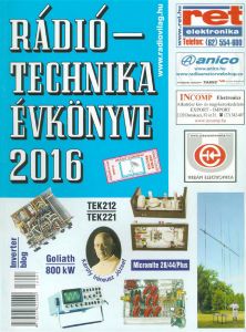 Rádiótechnika évkönyve 2016