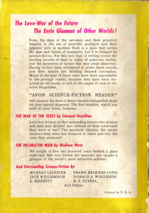 Avon Science Fiction Reader №1