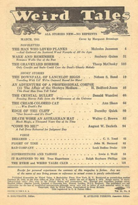 Weird Tales, Vol. 35, No. 8