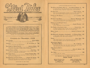 Weird Tales, Vol. 12, No. 6