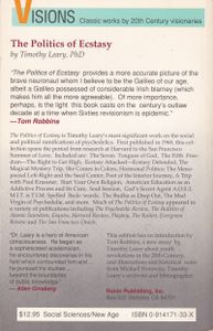 The Politics of Ecstasy