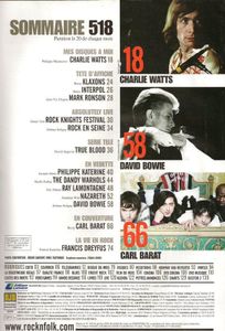 Rock & Folk (N° 518) + CD32