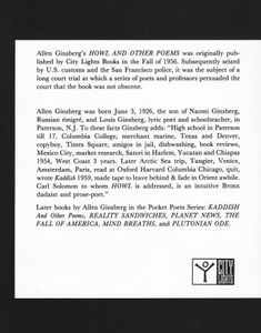 Howl and Other Poems
