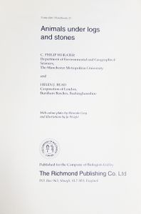 Animals under Logs and Stones