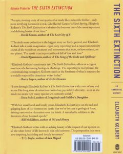 The Sixth Extinction: An Unnatural History