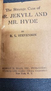 The Strange Case of Dr. Jekyll and Mr. Hyde