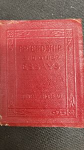 Friendship and Other Essays