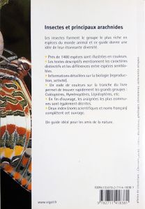 Insectes et principaux arachnides
