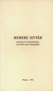 Nemere István irodalmi munkássága